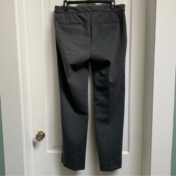 BANANA REPUBLIC GRAY STRETCH TROUSERS WITH ZIP POCKETS NEW W/ TAGS SIZE 10 LONG - Picture 3 of 8